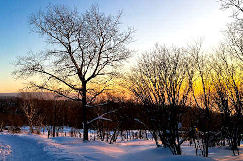 Changbaishan Travel Sunset