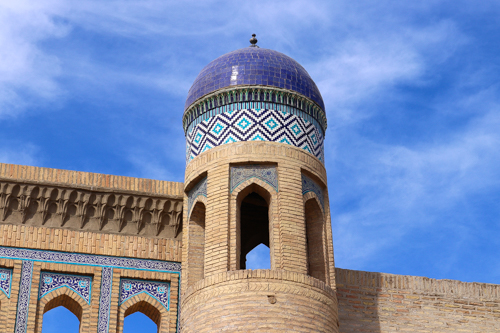 Outside wall of Itchan Kala, Uzbekistan