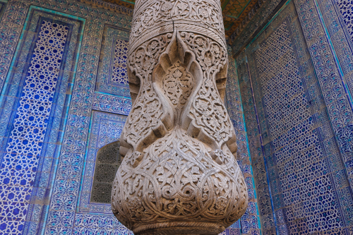 Tash-Khauli Palace (Tash-Khovli Palace) in Khiva, Uzbekistan