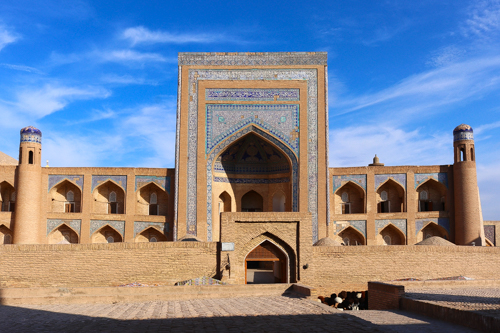 Olloqulixon Madrasasi in Khiva, Uzbekistan