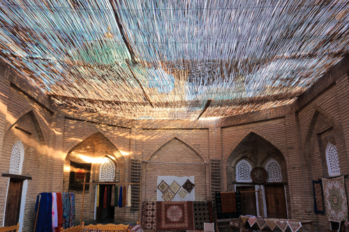 Cafe/gallery in Khiva, Uzbekistan