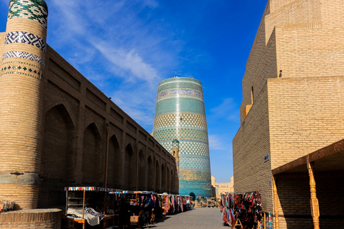 Kalta Minorasi in Khiva, Uzbekistan