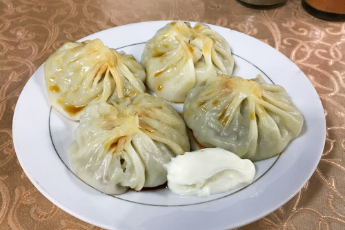 Manti in Uzbekistan