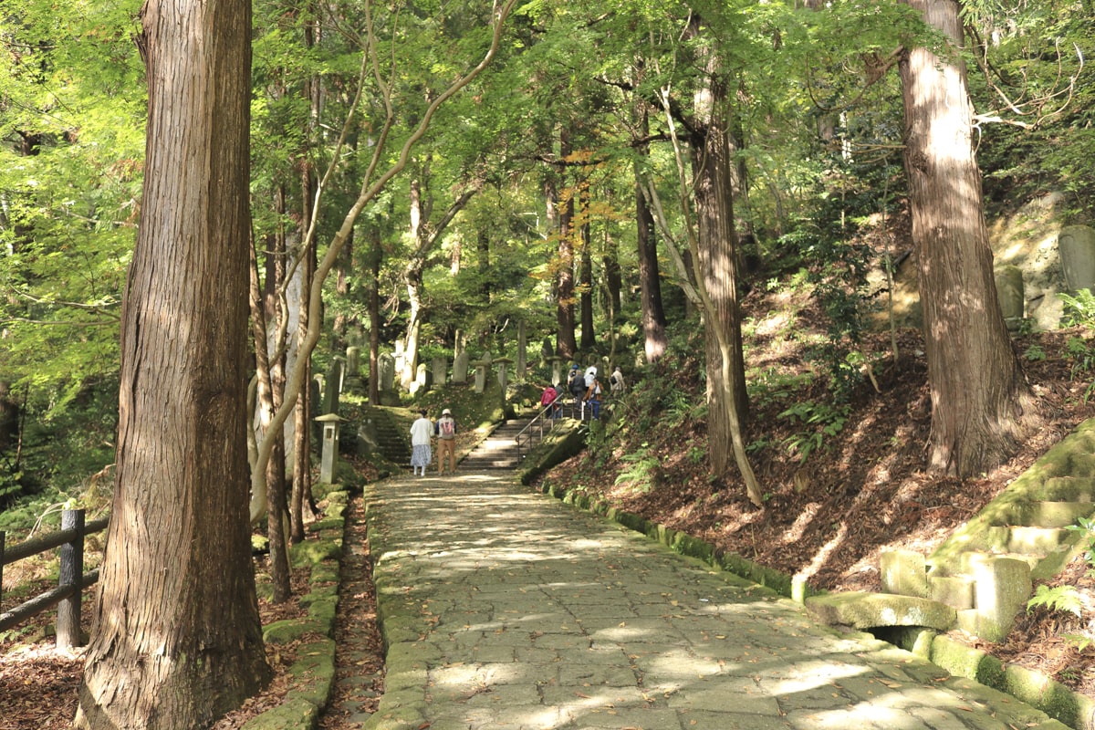 Japan Yamagata Yamadera Temple 山形 山寺 参道