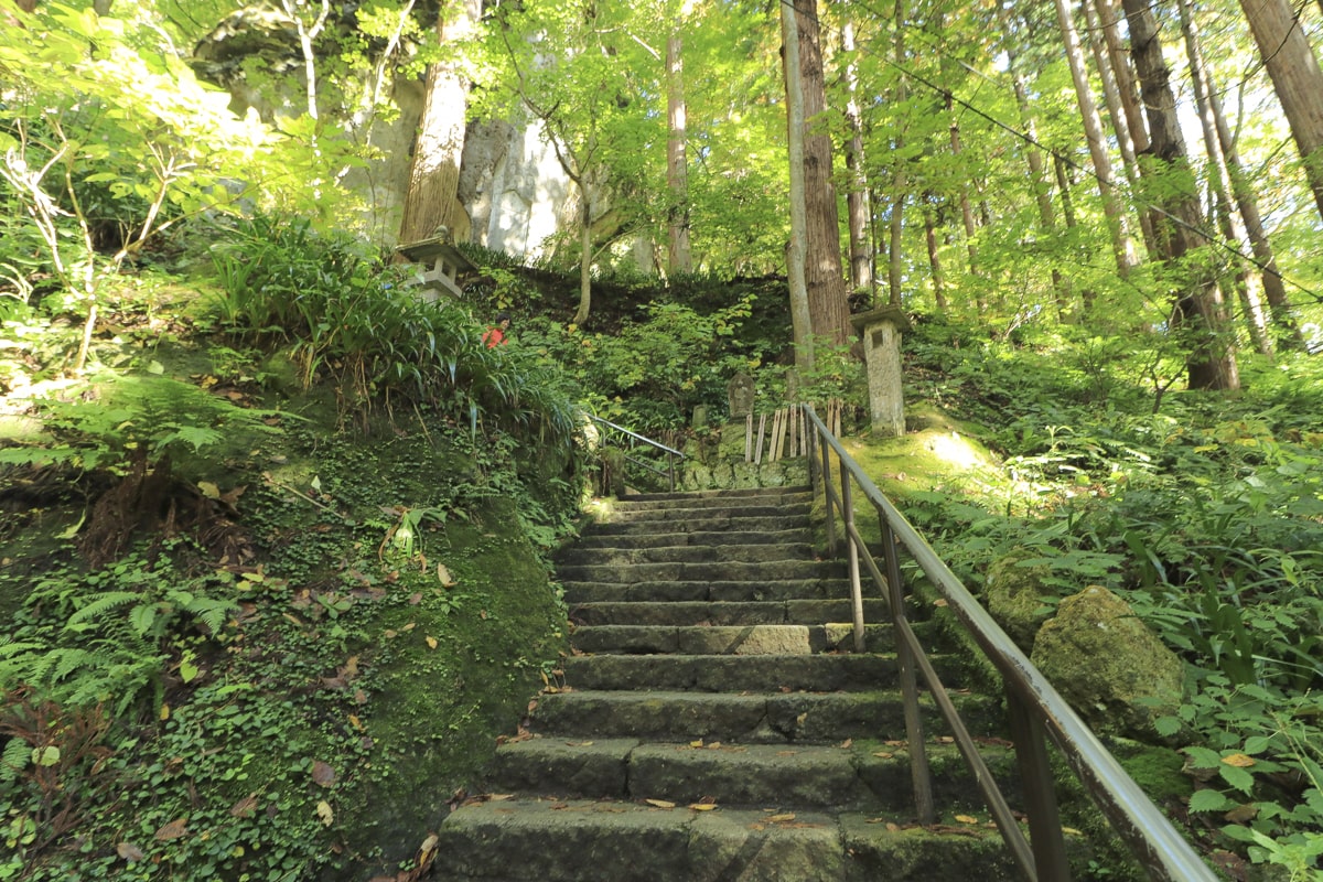 Japan Yamagata Yamadera Temple 山形 山寺 参道