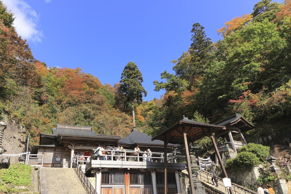 Japan Yamagata Yamadera Temple 山形 山寺 参道