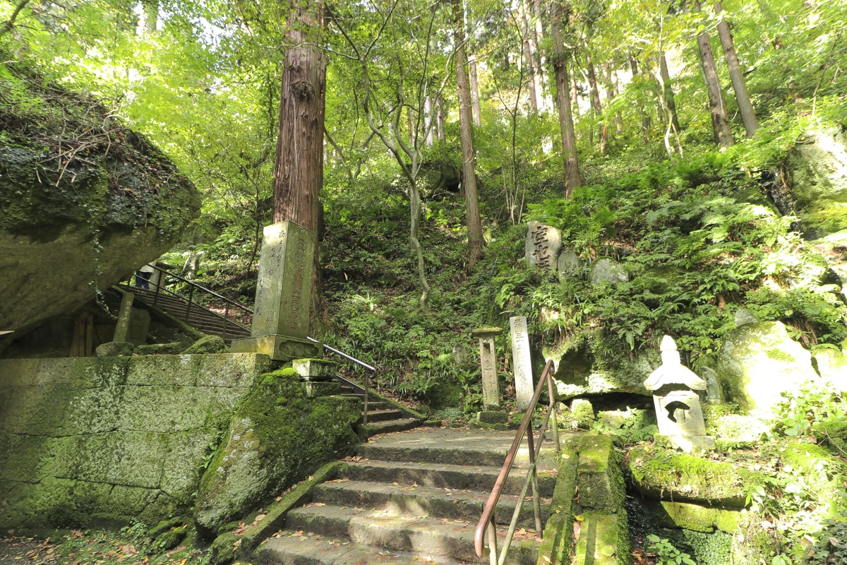 Japan Yamagata Yamadera Temple 山形 山寺 参道