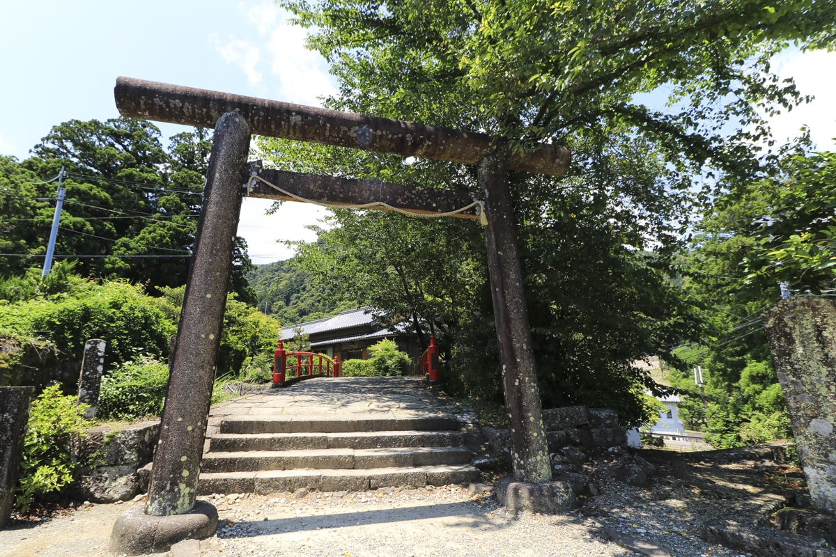 熊野古道　大門坂　鳥居