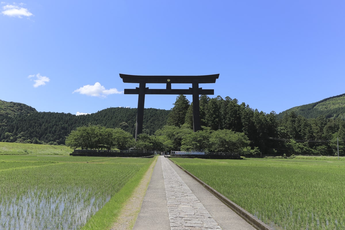 熊野本宮大社の鳥居